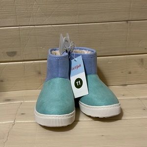 Toddler Girls Arlo zipper winter shearling style boots NWT